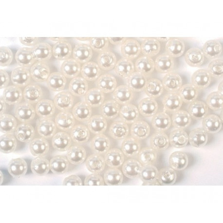 3 mm hvid voks perler 3 mm hvid voks perler