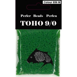 Nr 856M Toho Broderiperle 9/0 mat lysgrøn