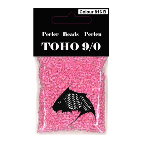 Nr 816B Toho Broderiperle 9/0 Lys rosa