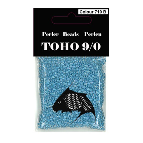 Nr 710B Toho Broderiperle 9/0 Blå