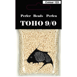 Nr 123 Toho Broderiperle 9/0 cremehvid