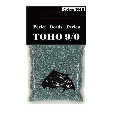 Nr 804B Toho Broderiperle 9/0 Grå perlemor