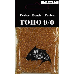 Nr 2C  Toho Broderiperle 9/0 Gylden