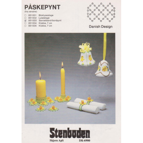- Brugt - 1985  nr 851004  klokke 7 cm Stenboden