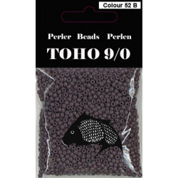 Nr 52D Toho Broderiperle 9/0 Mørkelilla