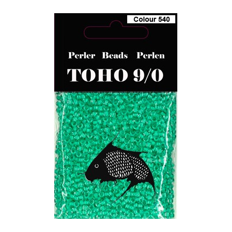 Nr 540 Toho Broderiperle 9/0 Grøn