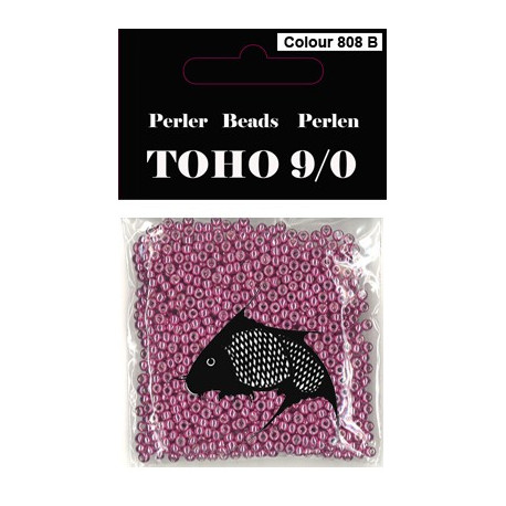 Nr 808B Toho Broderiperle 9/0  20g Lyslilla