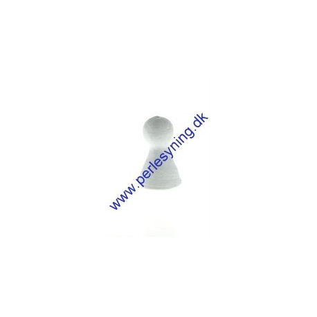 Vatdukke hvid 4,5 cm
