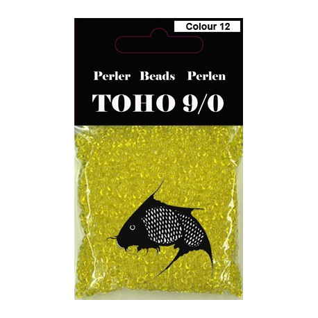 Nr. 12 Toho Broderiperle 9/0 Gul