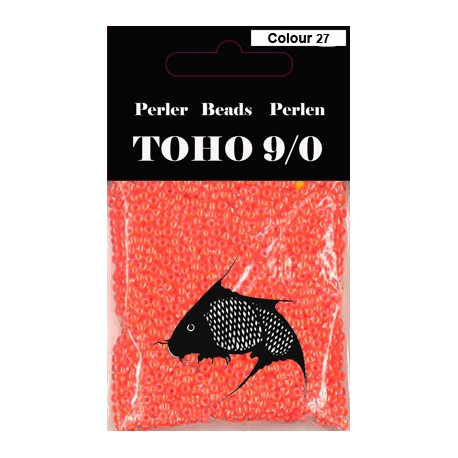 Nr. 27 Toho Broderiperle 9/0 Neon orange