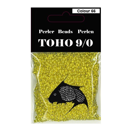 Nr 66 Toho Broderiperle 9/0 Gul