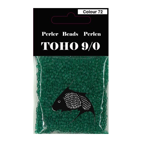 Nr 72 Toho Broderiperle 9/0 Grøn