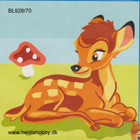 Disney broderi med Bambi