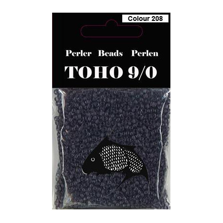 Nr 208 Toho Broderiperle 9/0 Lilla