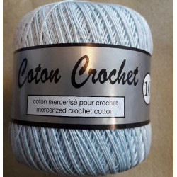 Coton Crochet nr. 10 blå
