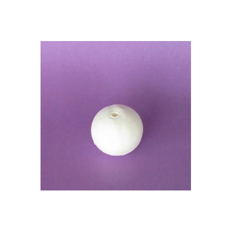 Vatkugle 11 mm hvid 60 stk