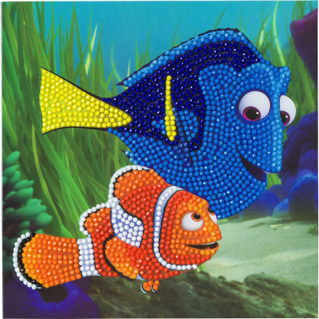 Dory & Marlin 18x18 cm kort