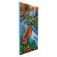 Vinter fugl  40x50 cm