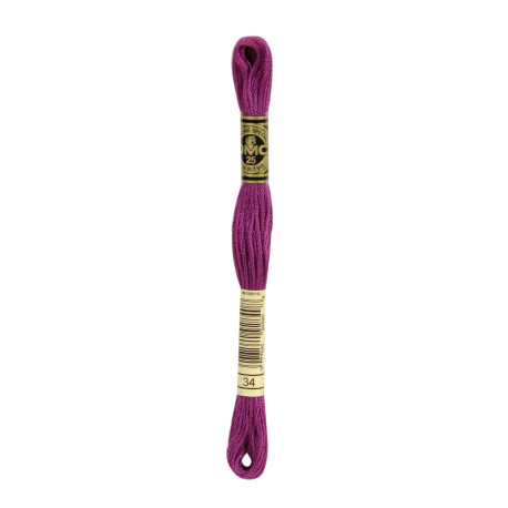 DMC broderigarn nr 34