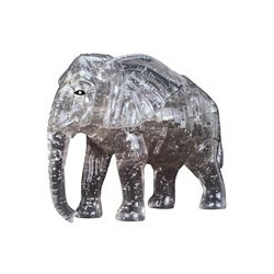 Elefant 3D puslespil