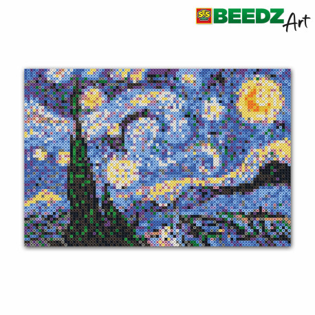 Van Gogh – Starry Night- Plastperle