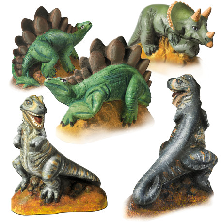 gips støbesæt  dinosarus