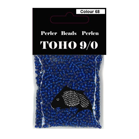 Nr 68 Toho Broderiperle 9/0 Blå