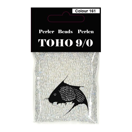 Nr 161 Toho Broderiperle 9/0 klar regnbue