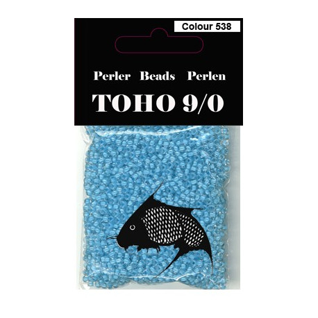 Nr 538 Toho Broderiperle 9/0 Blå