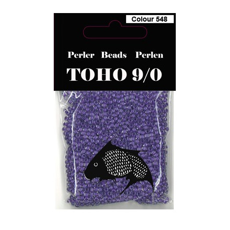 Nr 548 Toho Broderiperle 9/0 Lilla