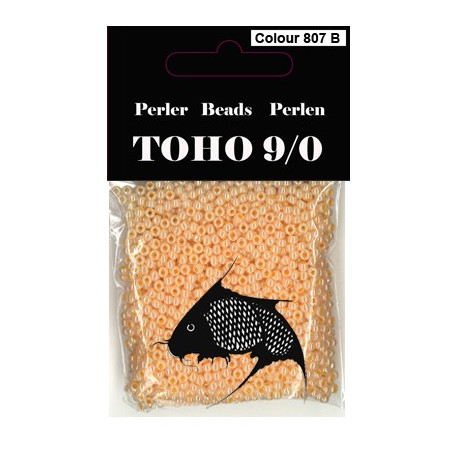 Nr 807B Toho Broderiperle 9/0 Fersken