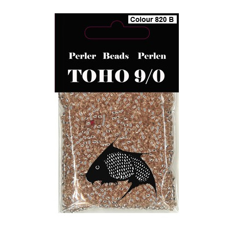 Nr 820B Toho Broderiperle 9/0 lysrosa