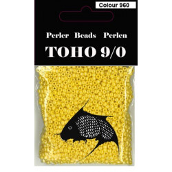 Nr 960 Toho Broderiperle 9/0 Gul perlemor